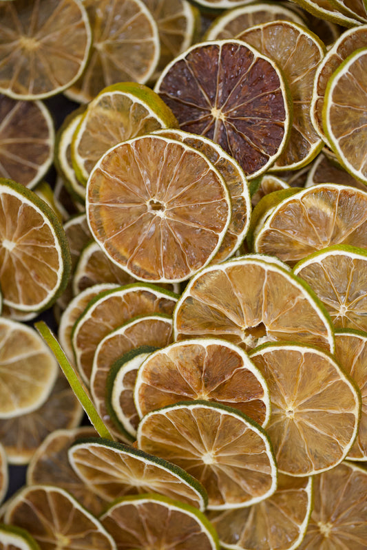 Citrons verts déshydratés