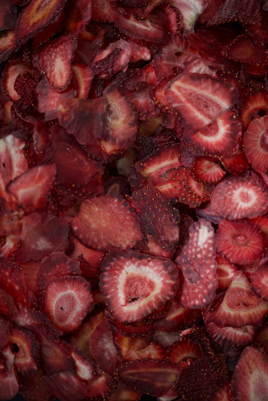Fraises déshydratées